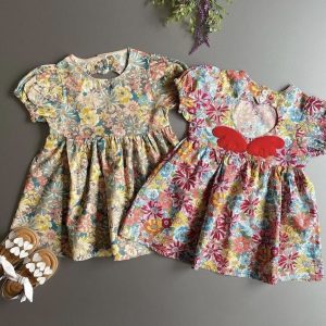 پیراهن گلدار